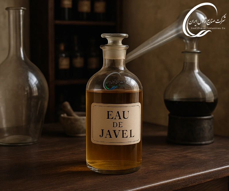 اولین تولید آب ژاول در اواخر قرن 18 در فرانسه